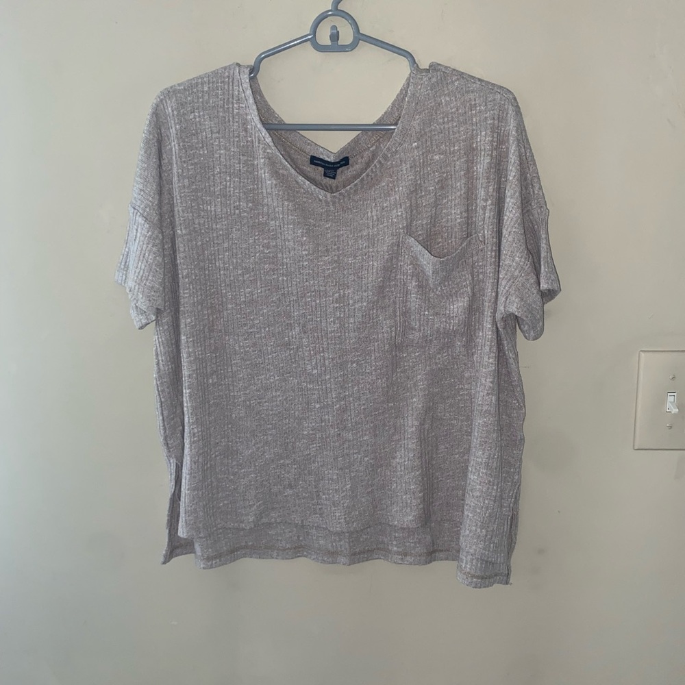 American Eagle Outfitters Grey Knitted Sweater